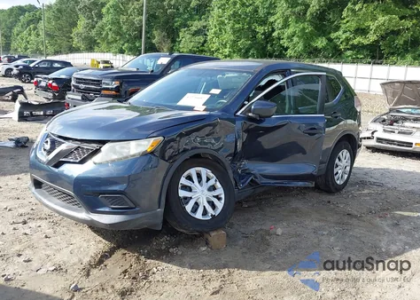 2016 Nissan Rogue S из США, поврежденный, VIN 5N1AT2MT7GC813481